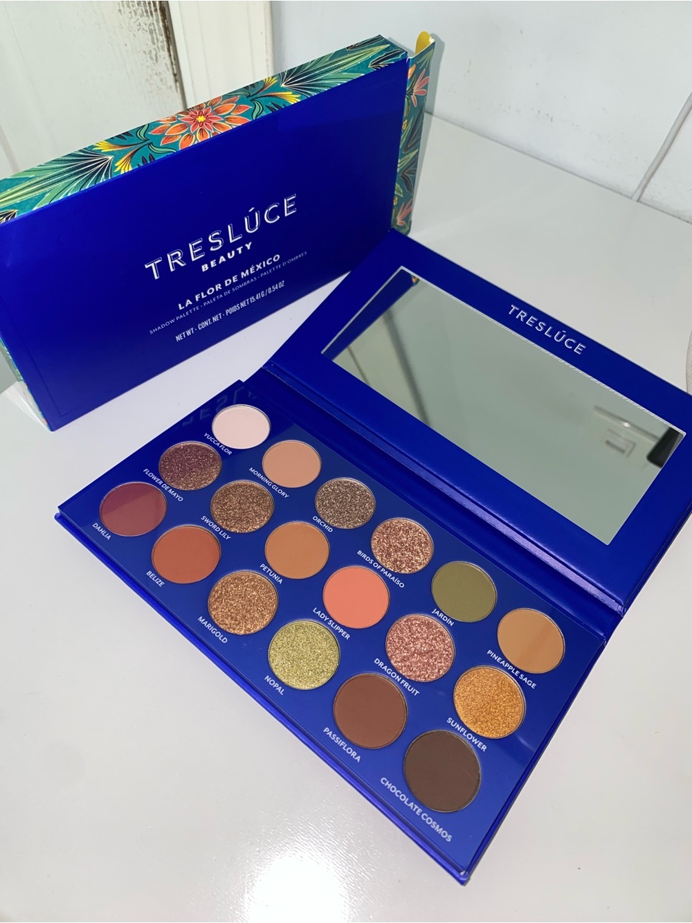 Tresluce Beauty La Flor de Mexico Eyeshadow Palette - NWT